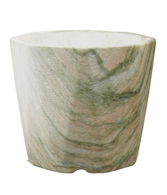 Home Variedades Vaso Porcelana Octagonal Verde 2 Home Variedades Vaso Porcelana Octagonal Verde 2