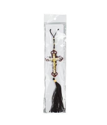 Home Variedades Enfeite Pendurar Crucifixo Bege 25cm 5 Home Variedades Enfeite Pendurar Crucifixo Bege 25cm 5