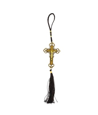 Home Variedades Enfeite Pendurar Crucifixo Marrom 25cm 1 Home Variedades Enfeite Pendurar Crucifixo Marrom 25cm 1