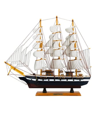 Home Variedades  Miniatura Barco Navio Veleiro Madeira Casco  1