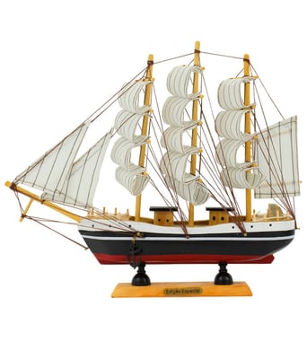 Home Variedades  Miniatura Barco Navio Veleiro   1