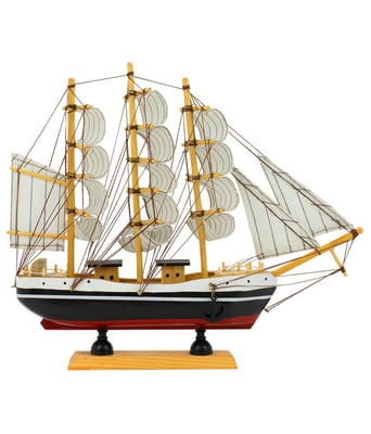 Home Variedades  Miniatura Barco Navio Veleiro   3