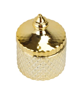 Home Variedades Enfeite Porta Objeto Dourado 2 Home Variedades Enfeite Porta Objeto Dourado 2