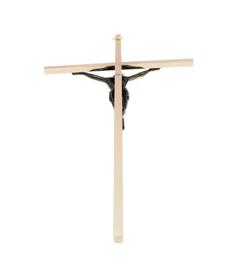 Home Variedades  Crucifixo Jesus Dourado Metal  4