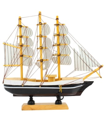 Home Variedades Miniatura Barco Navio Veleiro Madeira 3 Home Variedades Miniatura Barco Navio Veleiro Madeira 3