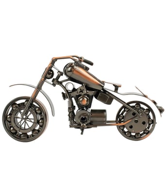Home Variedades  Motocicleta Decorativo Bronze 13x24,5x13cm  1