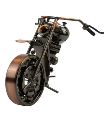 Home Variedades  Motocicleta Decorativo Bronze 13x24,5x13cm  2