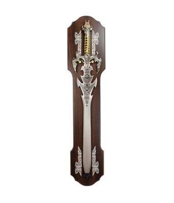 Home Variedades Espada Decorativa Medieval Parede Modelo 1 Home Variedades Espada Decorativa Medieval Parede Modelo 1