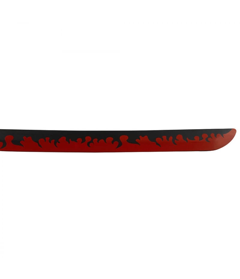 Espada Decorativa Japonesa Katana Branca Samurai Modelo A 75cm