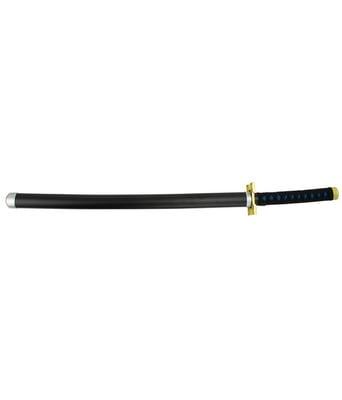 VariedadesPoa  Espada Decorativa Japonesa Katana Preta   1