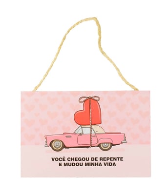 Home Variedades Placa Decorativa Você Chegou De Repente 1 Home Variedades Placa Decorativa Você Chegou De Repente 1