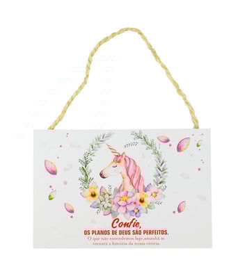 Home Variedades Placa Decorativa Confie Os Planos De 1 Home Variedades Placa Decorativa Confie Os Planos De 1
