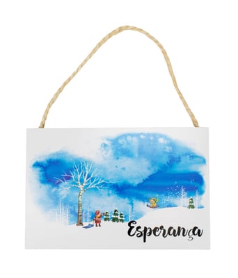 Home Variedades Placa Decorativa Esperança 20x30cm 1 Home Variedades Placa Decorativa Esperança 20x30cm 1