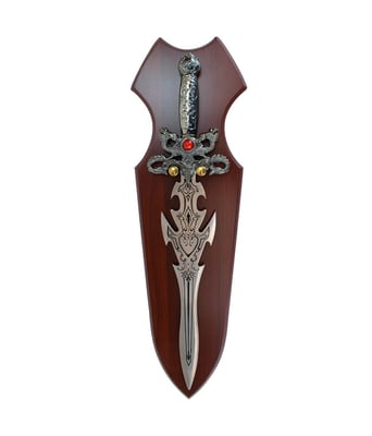 Home Variedades Espada Decorativa Suporte Parede 56cm 1 Home Variedades Espada Decorativa Suporte Parede 56cm 1