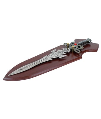 Home Variedades  Espada Decorativa Suporte Parede 56cm  5