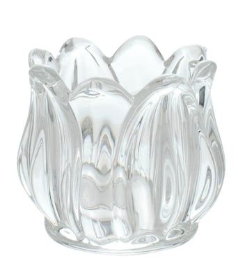 Home Variedades Castiçal Vidro Modelo D 7x7cm 3 Home Variedades Castiçal Vidro Modelo D 7x7cm 3