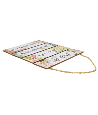 Home Variedades Jogo 4 Placas Decorativas Madeira Cordão 2 Home Variedades Jogo 4 Placas Decorativas Madeira Cordão 2