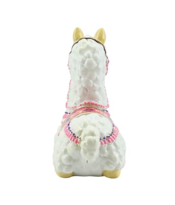 Home Variedades Lhama Branca Cofre Porta Moeda 13.5cm 3 Home Variedades Lhama Branca Cofre Porta Moeda 13.5cm 3