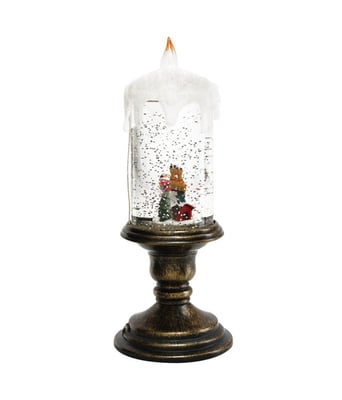 Home Variedades Luminária Vela Papai Noel 26cm 2 Home Variedades Luminária Vela Papai Noel 26cm 2