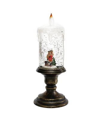 Home Variedades Luminária Vela Papai Noel 26cm 4 Home Variedades Luminária Vela Papai Noel 26cm 4