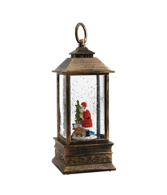 Home Variedades Luminária Lamparina Natalino Papai Noel 22cm 4 Home Variedades Luminária Lamparina Natalino Papai Noel 22cm 4
