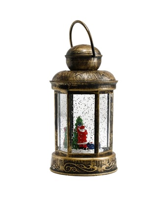 Home Variedades Luminária Lamparina Natalino Papai Noel 19cm 3 Home Variedades Luminária Lamparina Natalino Papai Noel 19cm 3