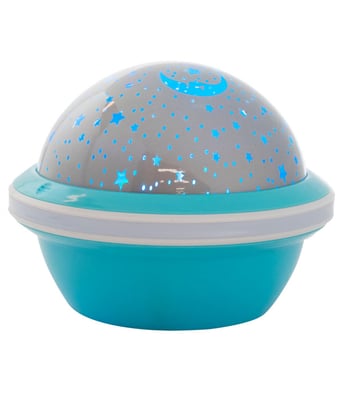 Home Variedades Luminária Nave Azul Galáxia 10x14x14cm 4 Home Variedades Luminária Nave Azul Galáxia 10x14x14cm 4