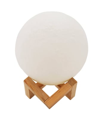 Home Variedades Luminária Globo Lua Troca 8 Cores 16x12x12cm 1 Home Variedades Luminária Globo Lua Troca 8 Cores 16x12x12cm 1
