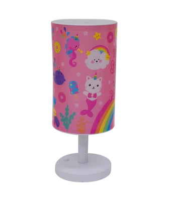 Home Variedades Luminária Abajur Gato Unicórnio Sereia 4 Home Variedades Luminária Abajur Gato Unicórnio Sereia 4
