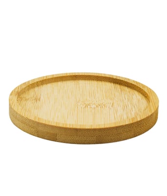 Home Variedades Vaso Verde Estilo Mármore Base Bambu 3 Home Variedades Vaso Verde Estilo Mármore Base Bambu 3
