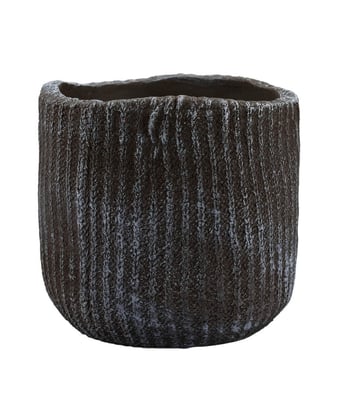 Home Variedades Vaso DE Cimento Marrom 1 Home Variedades Vaso DE Cimento Marrom 1