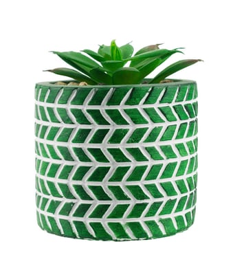 Home Variedades Vaso Cimento Verde Planta Artificial 1 Home Variedades Vaso Cimento Verde Planta Artificial 1