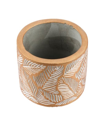 Home Variedades  Vaso Cimento Penas Brancas  2