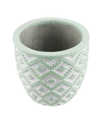 Home Variedades  Vaso Cimento Verde  2