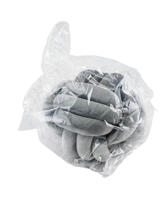 Home Variedades Almofada Cordões Amarrados Cinza 23x23cm 3 Home Variedades Almofada Cordões Amarrados Cinza 23x23cm 3
