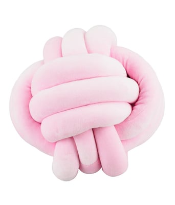Home Variedades Almofada Cordões Amarrados Rosa 23x23cm 1 Home Variedades Almofada Cordões Amarrados Rosa 23x23cm 1