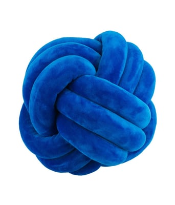 Home Variedades Almofada Cordões Amarrados Azul 23x23cm 2 Home Variedades Almofada Cordões Amarrados Azul 23x23cm 2