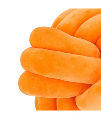 Home Variedades Almofada Cordões Amarrados Laranja 23x23cm 2 Home Variedades Almofada Cordões Amarrados Laranja 23x23cm 2