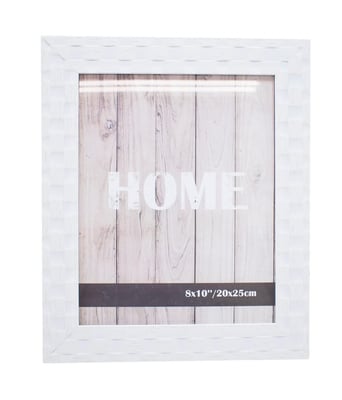Home Variedades  Porta Retrato Plastico Branco 1 Foto 20x25cm  1