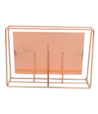Home Variedades Porta Retrato Metal Bronzeado 15x10cm 4 Home Variedades Porta Retrato Metal Bronzeado 15x10cm 4