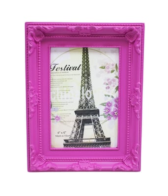 Home Variedades  Porta Retrato Pink 10x15cm  1