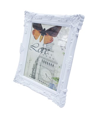 Home Variedades Porta Retrato Branco 20X25cm 2 Home Variedades Porta Retrato Branco 20X25cm 2