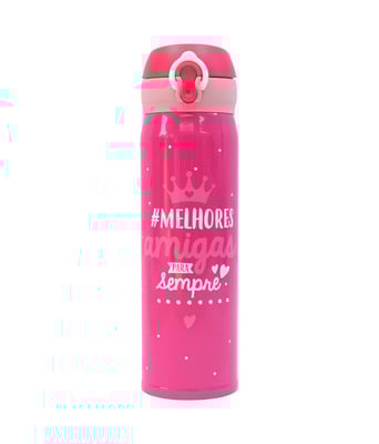 Home Variedades Garrafa Térmica Rosa Melhores Amigas 1 Home Variedades Garrafa Térmica Rosa Melhores Amigas 1