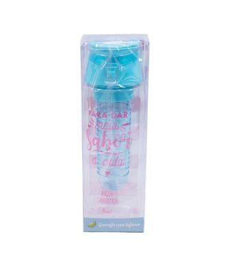 Home Variedades   Garrafa Azul Com Infusor 650ml  2