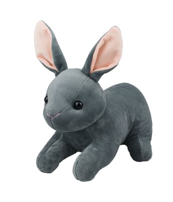 Home Variedades Coelho Cinza 23cm - Pelúcia 2 Home Variedades Coelho Cinza 23cm - Pelúcia 2
