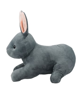 Home Variedades Coelho Cinza 23cm - Pelúcia 3 Home Variedades Coelho Cinza 23cm - Pelúcia 3