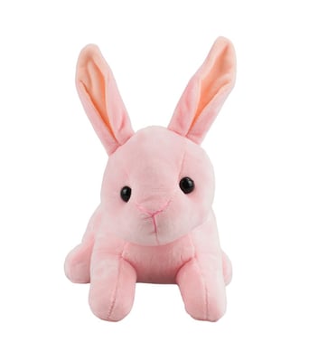 Home Variedades Coelho Rosa 23cm - Pelúcia 1 Home Variedades Coelho Rosa 23cm - Pelúcia 1
