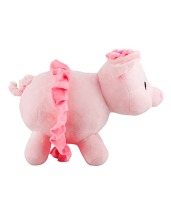 Home Variedades  Porco Saia Rosa 37cm - Pelúcia  3