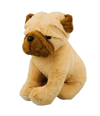 Home Variedades Cachorro Marrom Sentado 34cm - Pelúcia 2 Home Variedades Cachorro Marrom Sentado 34cm - Pelúcia 2