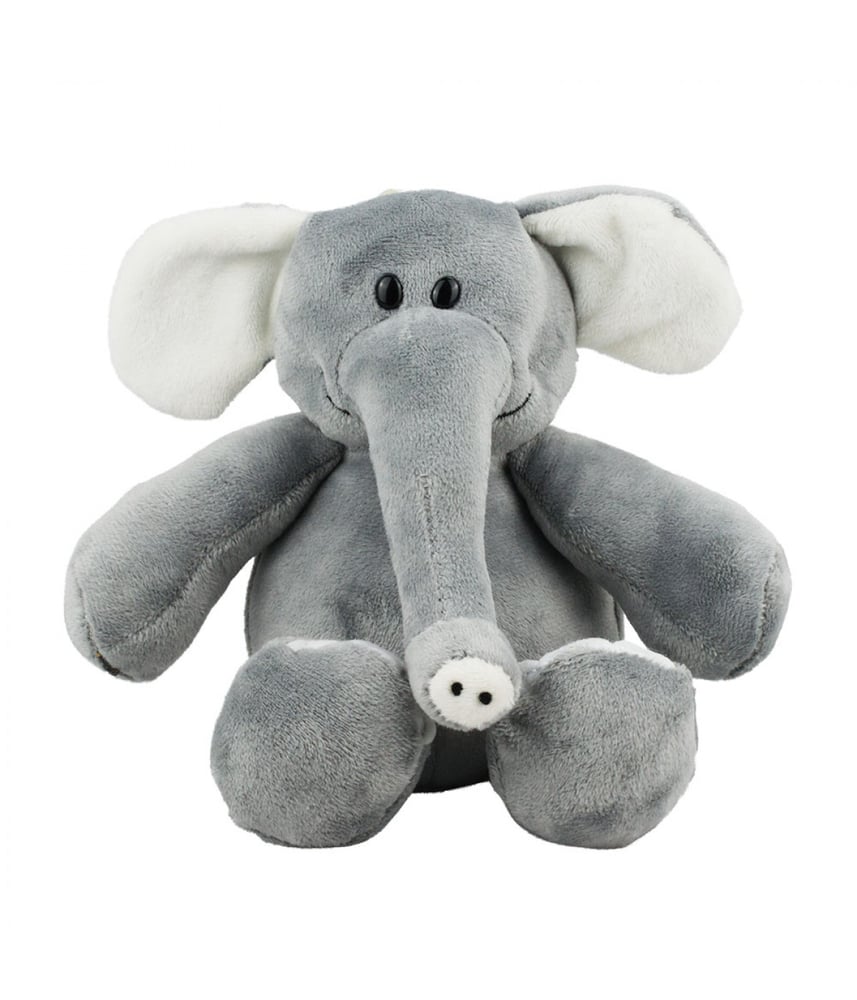 Chaveiro Elefante Cinza 15cm - Pelúcia